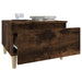 Side Tables 2 Pcs Smoked Oak 50x46x35 Cm Engineered Wood