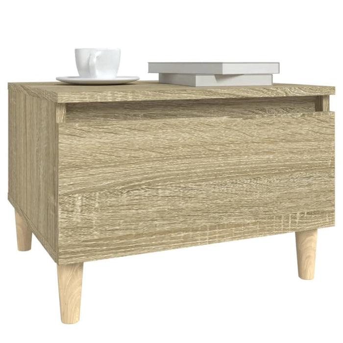 Side Tables 2 Pcs Sonoma Oak 50x46x35 Cm Engineered Wood