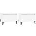 Side Tables 2 Pcs White 50x46x35 Cm Engineered Wood Nokpoi