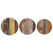 Side Tables 3 Pcs Solid Reclaimed Wood Txblnn