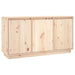 Sideboard 111x34x60 Cm Solid Wood Pine Notnbk