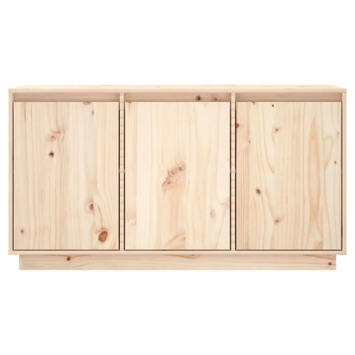 Sideboard 111x34x60 Cm Solid Wood Pine Notnbk