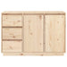 Sideboard 111x34x75 Cm Solid Wood Pine Notnba