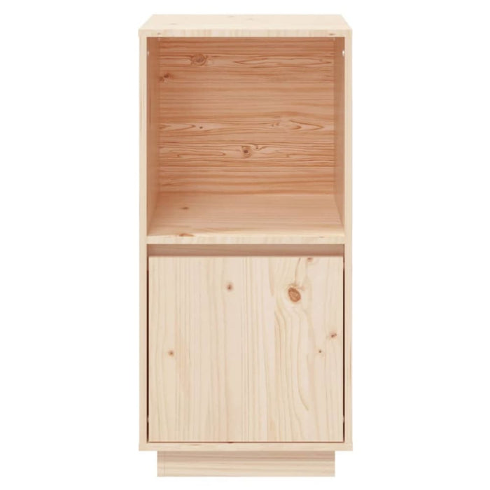 Sideboard 38x35x80 Cm Solid Wood Pine Noataa
