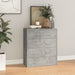 Sideboard With 4 Drawers 60x30.5x71 Cm Concrete Grey Taxpin