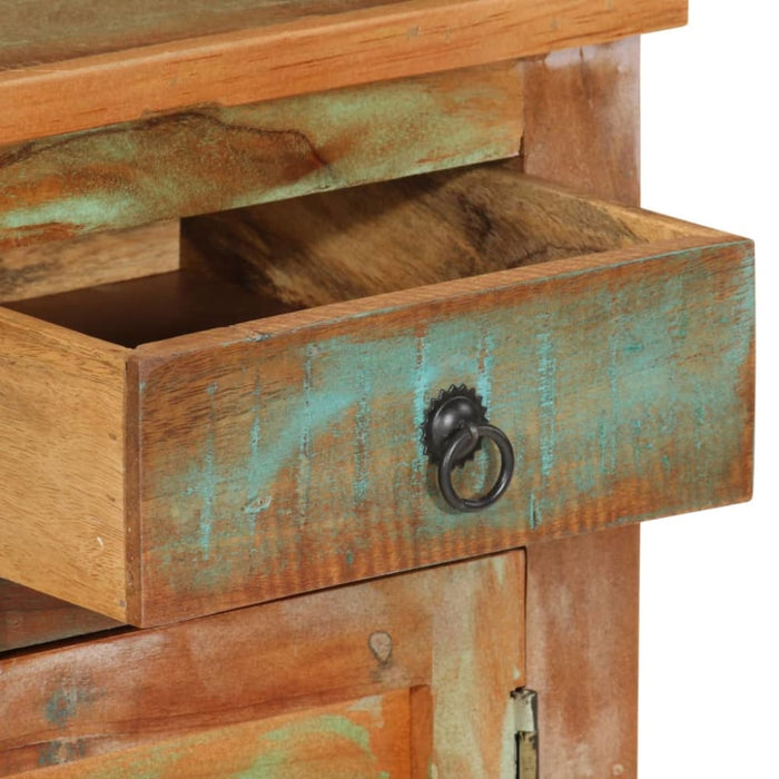 Sideboard 68x35x55 Cm Solid Wood Reclaimed Tptilb