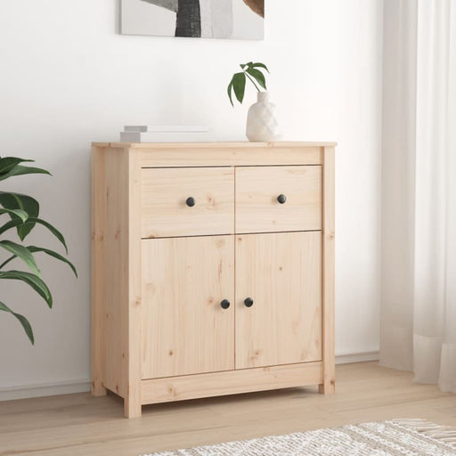 Sideboard 70x35x80 Cm Solid Wood Pine Notiak