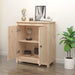 Sideboard 70x35x80 Cm Solid Wood Pine Notiok