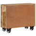 Sideboard 80x30x65 Cm Solid Rough Wood Mango Tpolnk