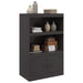 Sideboard Black 67x39x107 Cm Steel Naolli