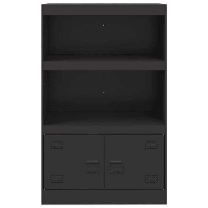 Sideboard Black 67x39x107 Cm Steel Naolli