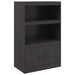 Sideboard Black 67x39x107 Cm Steel Naolli