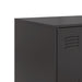 Sideboard Black 99x39x73 Cm Steel Naoikt