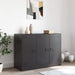 Sideboard Black 99x39x73 Cm Steel Naoixo