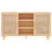 Sideboard Brown 105x30x60 Cm Solid Wood Pine and Natural