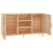 Sideboard Brown 105x30x60 Cm Solid Wood Pine and Natural