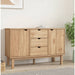 Sideboard Otta 113.5x43x73 Cm Solid Wood Pine Tanpko