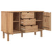 Sideboard Otta 113.5x43x73 Cm Solid Wood Pine Tanpko