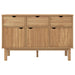 Sideboard Otta 114x43x73.5 Cm Solid Wood Pine Tpoxki
