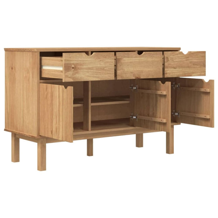 Sideboard Otta 114x43x73.5 Cm Solid Wood Pine Tpoxki