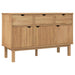 Sideboard Otta 114x43x73.5 Cm Solid Wood Pine Tpoxki