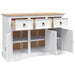 Sideboard Solid Mexican Pinewood Corona Range White