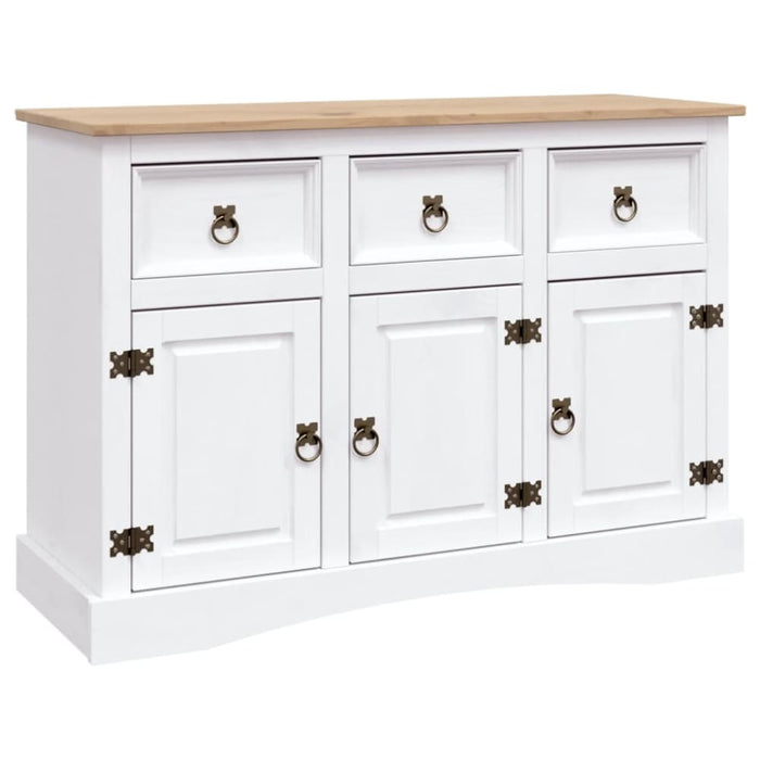 Sideboard Solid Mexican Pinewood Corona Range White