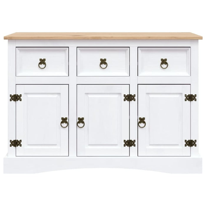 Sideboard Solid Mexican Pinewood Corona Range White