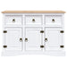 Sideboard Solid Mexican Pinewood Corona Range White