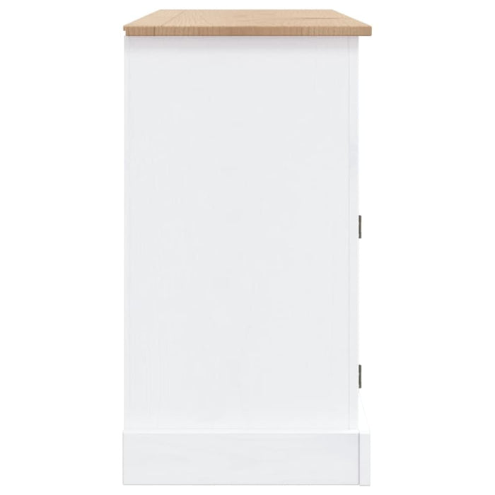 Sideboard Solid Mexican Pinewood Corona Range White