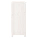 Sideboard White 70x35x80 Cm Solid Wood Pine Notixb