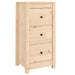 Sideboards 2 Pcs 40x35x80 Cm Solid Wood Pine Notiab