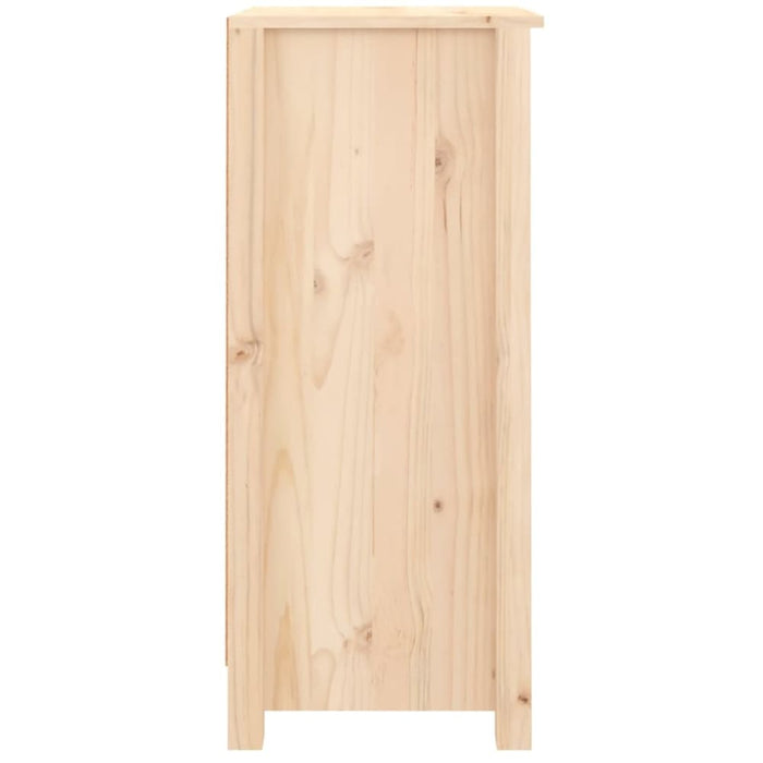 Sideboards 2 Pcs 40x35x80 Cm Solid Wood Pine Notiab