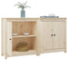 Sideboards 2 Pcs 70x35x80 Cm Solid Wood Pine Tooabla