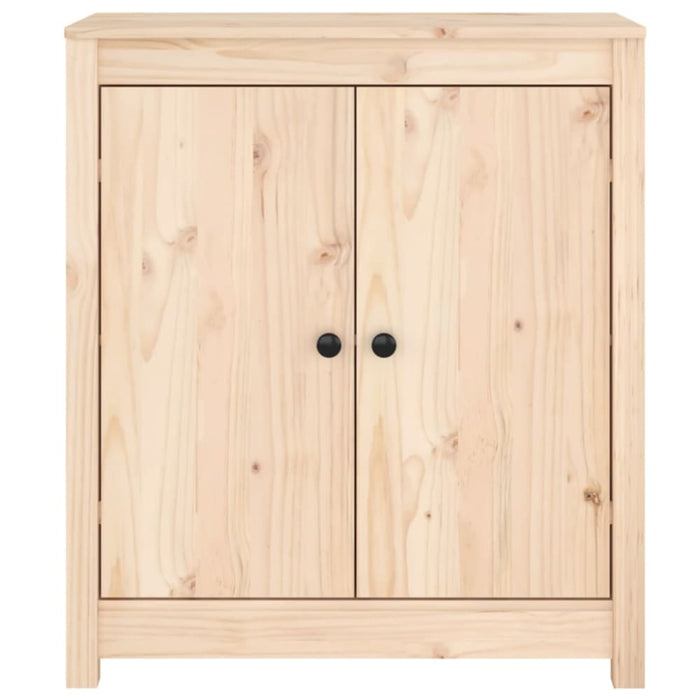 Sideboards 2 Pcs 70x35x80 Cm Solid Wood Pine Tooabla