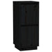 Sideboards 2 Pcs Black 31.5x34x75 Cm Solid Wood Pine Nottnk