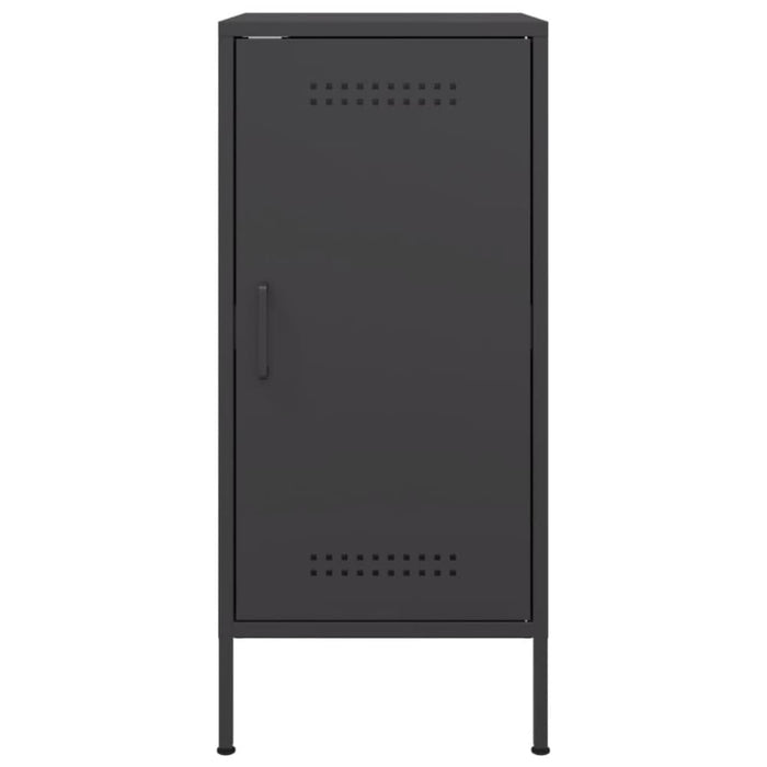 Sideboards 2 Pcs Black 36x39x79 Cm Cold-rolled Steel Natbot