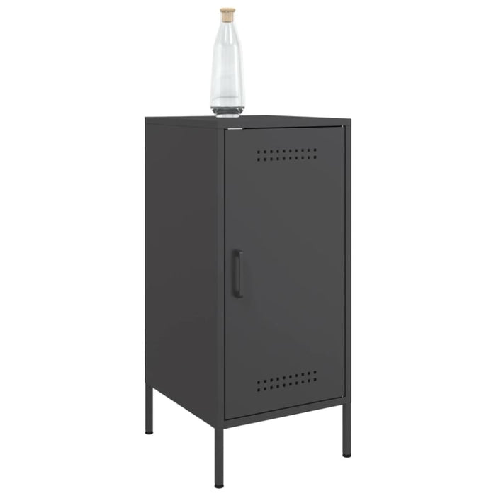 Sideboards 2 Pcs Black 36x39x79 Cm Cold-rolled Steel Natbot