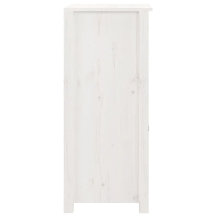 Sideboards 2 Pcs White 40x35x80 Cm Solid Wood Pine Notipi