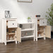 Sideboards 2 Pcs White 40x35x80 Cm Solid Wood Pine Notipi