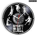 Silhouette Basketball Wall Clock