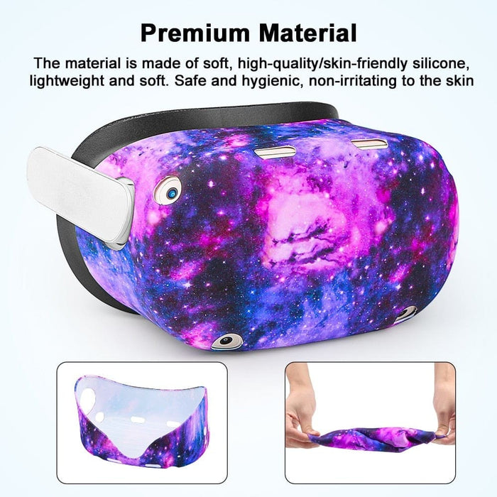 Silicone Anti-scratches Vr Headset Protective Shell Case