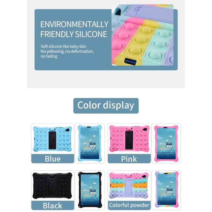 Silicone Case for Lenovo Tab M8 Fhd Tb-8505 Tb-8507f Push