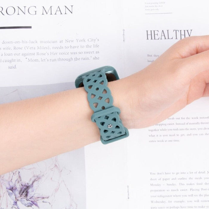 Silicone Designer Bracelet Strap for Apple Watch