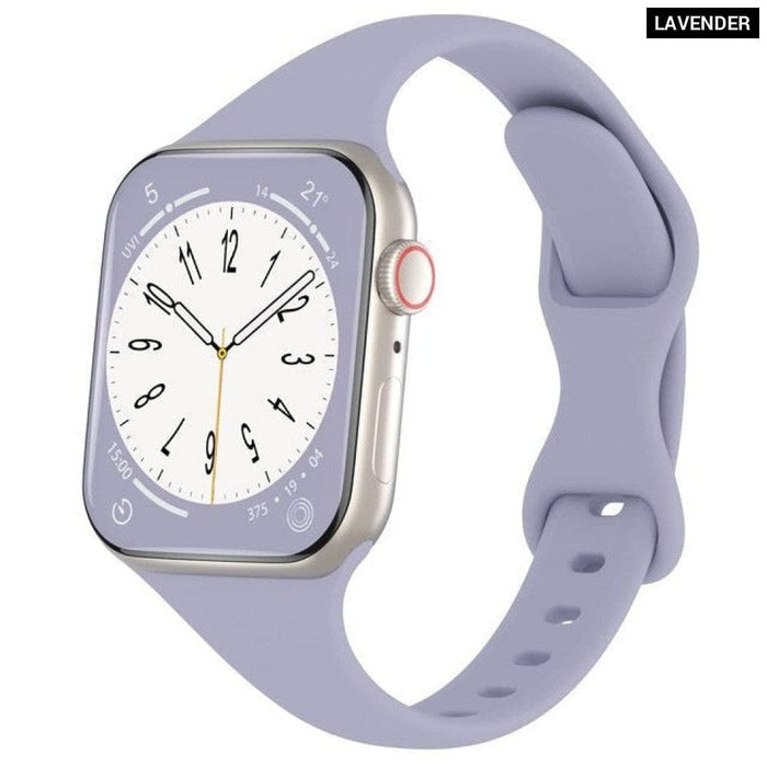 Silicone Elastic Loop Strap For Apple Watch