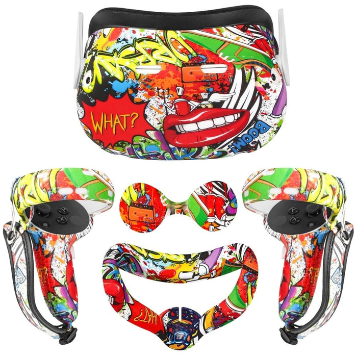 Silicone Face Cover Lens Protective Grips for Meta Quest 2