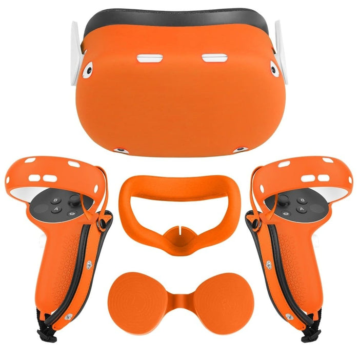 Silicone Face Cover Lens Protective Grips for Meta Quest 2
