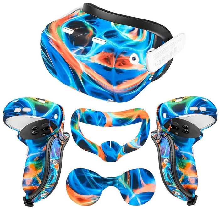 Silicone Face Cover Lens Protective Grips for Meta Quest 2