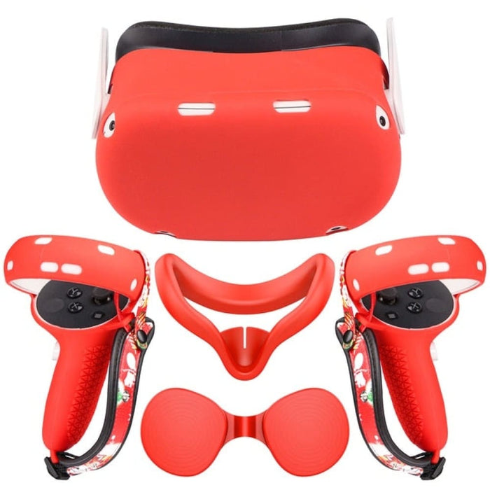 Silicone Face Cover Lens Protective Grips for Meta Quest 2