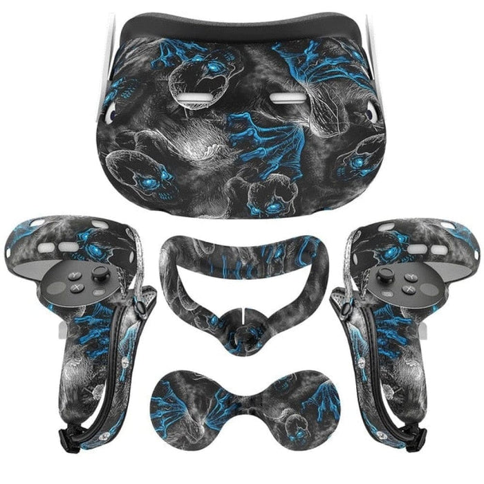 Silicone Face Cover Lens Protective Grips for Meta Quest 2